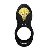 ZALO - BAGUE VIBRANTE COUPLES BAYEK NOIR ZALO