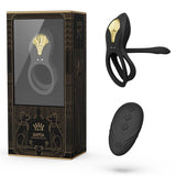 ZALO - BAGUE VIBRANTE COUPLES BAYEK NOIR ZALO