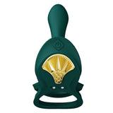 ZALO - BAGUE VIBRANTE COUPLES BAYEK VERTE ZALO