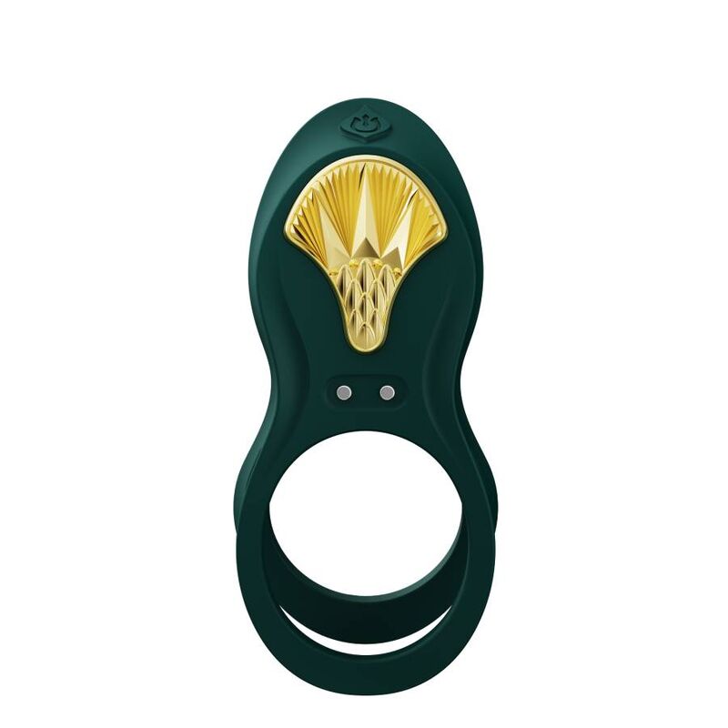 ZALO - BAGUE VIBRANTE COUPLES BAYEK VERTE ZALO