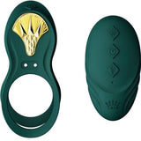 ZALO - BAGUE VIBRANTE COUPLES BAYEK VERTE ZALO