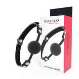 DARKNESS - BILLON EN SILICONE NOIR DARKNESS BONDAGE