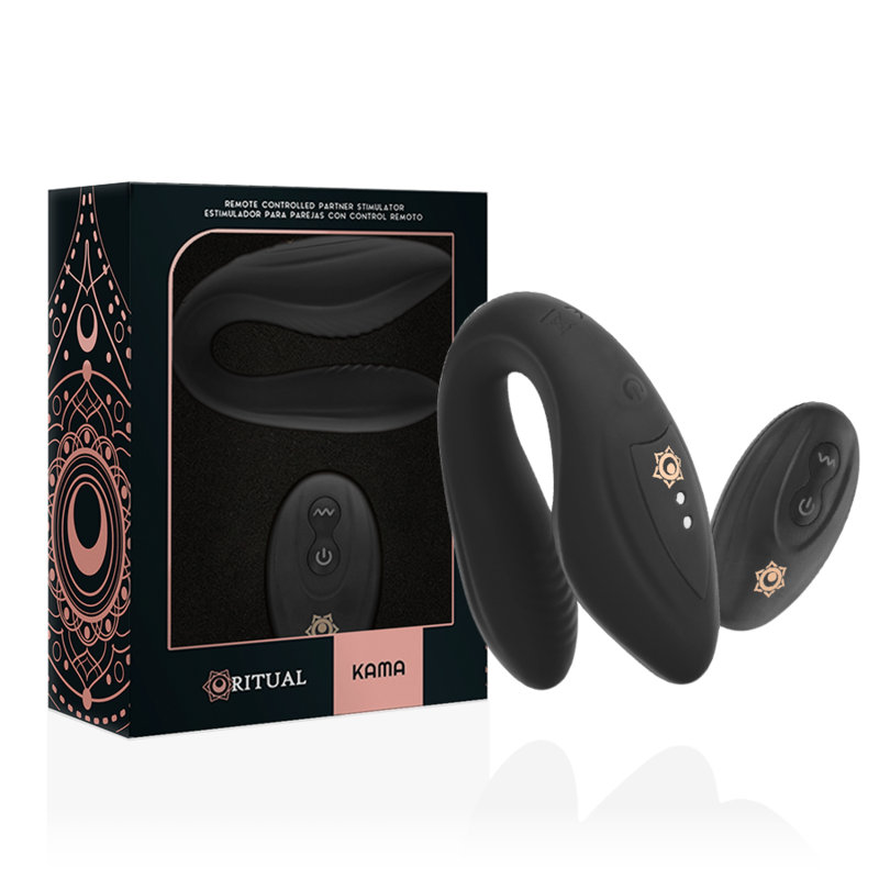 RITHUAL - TÉLÉCOMMANDE KAMA POUR COUPLES AZABACHE RITHUAL