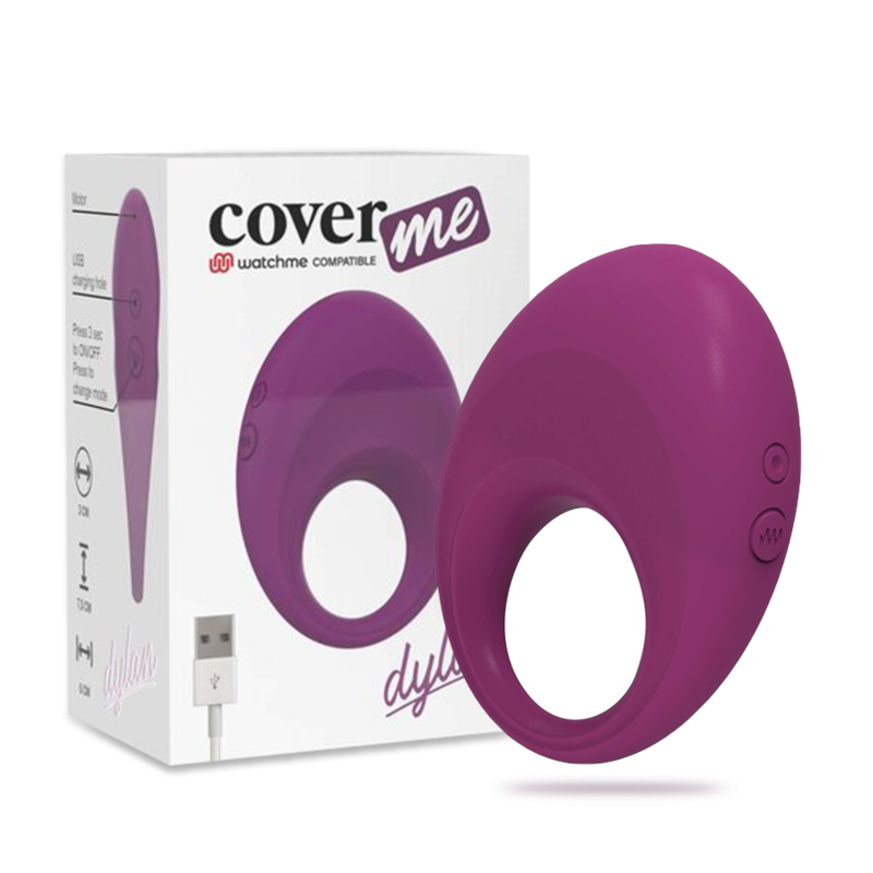 COVERME - DYLAN ANNEAU RECHARGEABLE + TÉLÉCOMMANDE WATCHME COVERME