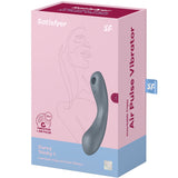 SATISFYER - CURVE TRINITY 1 AIR PULSE VIBRATION GRIS SATISFYER AIR PULSE