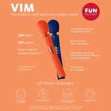 Fun Factory VIM – Baguette vibrante – Bleu nuit FUN FACTORY