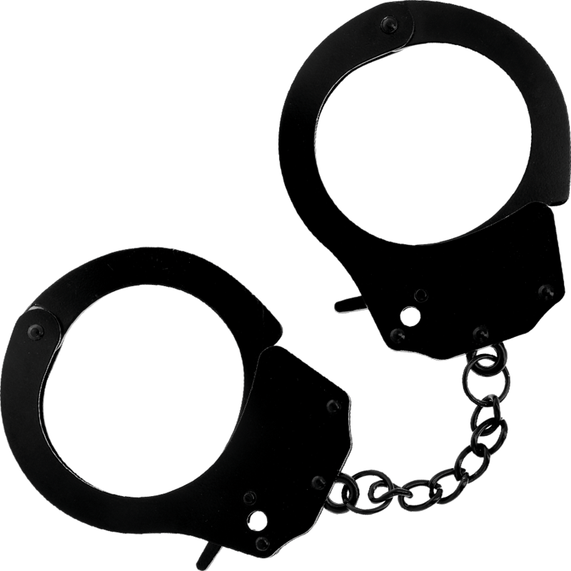 DARKNESS - MENOTTES EN MÉTAL POUR MAINS NOIRES DARKNESS BONDAGE