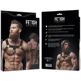 FETISH SUBMISSIVE ATTITUDE - HARNAIS DE POITRINE EN ÉCO-CUIR POUR HOMMES FETISH SUBMISSIVE ATTITUDE