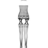 PASSION - BODYSTOCKING ECO COLLECTION ECO BS006 NOIR PASSION WOMAN BODYSTOCKINGS