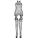PASSION - BODYSTOCKING ECO COLLECTION ECO BS006 NOIR PASSION WOMAN BODYSTOCKINGS