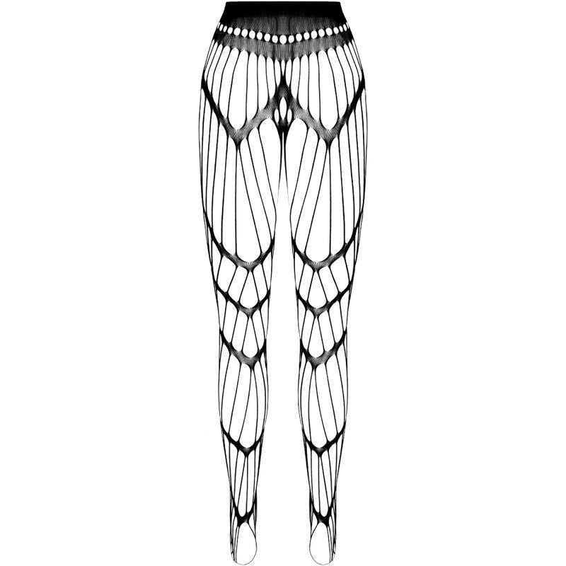 PASSION - BODYSTOCKING ECO COLLECTION ECO S006 BLANC PASSION WOMAN GARTER & STOCK