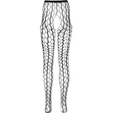 PASSION - BODYSTOCKING ECO COLLECTION ECO S007 BLANC PASSION WOMAN GARTER & STOCK