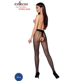 PASSION - TIOPEN 022 COLLANT NOIR 1/2 20 DEN PASSION WOMAN GARTER & STOCK