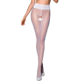 PASSION - TIOPEN 008 COLLANT BLANC 1/2 30 DEN PASSION WOMAN GARTER & STOCK