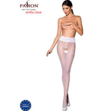 PASSION - TIOPEN 008 COLLANT BLANC 3/4 30 DEN PASSION WOMAN GARTER & STOCK