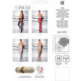 PASSION - TIOPEN 008 COLLANT NOIR 1/2 30 DEN PASSION WOMAN GARTER & STOCK