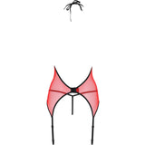PASSION - PEONIA CORSET LIGNE ÉROTIQUE ROUGE S/M PASSION WOMAN