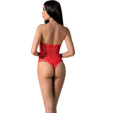 PASSION - BS094 BODYSTOCKING ROUGE TAILLE UNIQUE PASSION WOMAN BODYSTOCKINGS