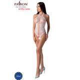 PASSION - BS094 BODYSTOCKING BLANC TAILLE UNIQUE PASSION WOMAN BODYSTOCKINGS