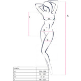 PASSION - BS094 BODYSTOCKING BLANC TAILLE UNIQUE PASSION WOMAN BODYSTOCKINGS