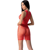 PASSION - BS097 BODYSTOCKING ROUGE TAILLE UNIQUE PASSION WOMAN BODYSTOCKINGS