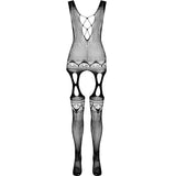 PASSION - BS099 BODYSTOCKING NOIR TAILLE UNIQUE PASSION WOMAN BODYSTOCKINGS