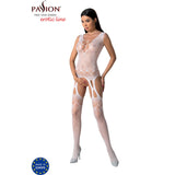 PASSION - BS099 BODYSTOCKING BLANC TAILLE UNIQUE PASSION WOMAN BODYSTOCKINGS