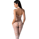 PASSION - BODYSTOCKING BLANC BS100 TAILLE UNIQUE PASSION WOMAN BODYSTOCKINGS