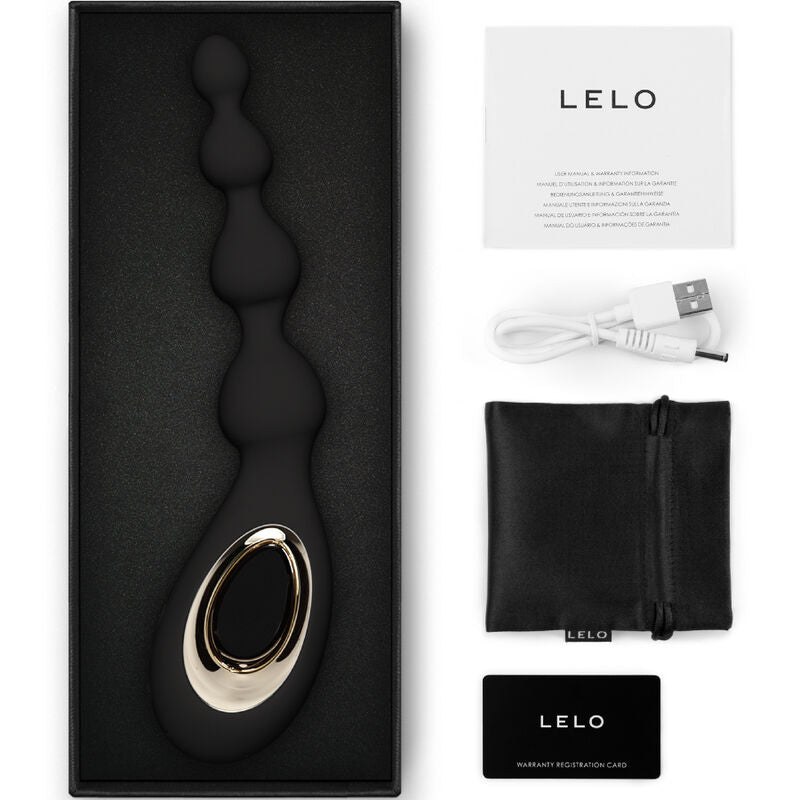 LELO - MASSEUR ANAL SORAYA BEADS NOIR LELO