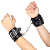 SECRETPLAY - MENOTTES DE BONDAGE NOIRES COLLECTION BDSM SECRETPLAY 100% FETISH