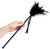 SECRETPLAY - PLUMES NOIRES 40 CM SECRETPLAY 100% FETISH
