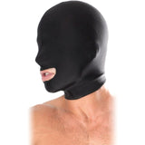 FETISH FANTASY SERIES - CAPUCHON  BOUCHE OUVERTE NOIR FETISH FANTASY SERIES