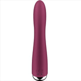 SATISFYER - SPINNING VIBE 1 VIBRATEUR ROTATEUR G-SPOT ROUGE SATISFYER VIBRATOR