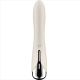 SATISFYER - VIBRATEUR ROTATEUR SPINNING VIBE 1 G-SPOT BEIGE SATISFYER VIBRATOR