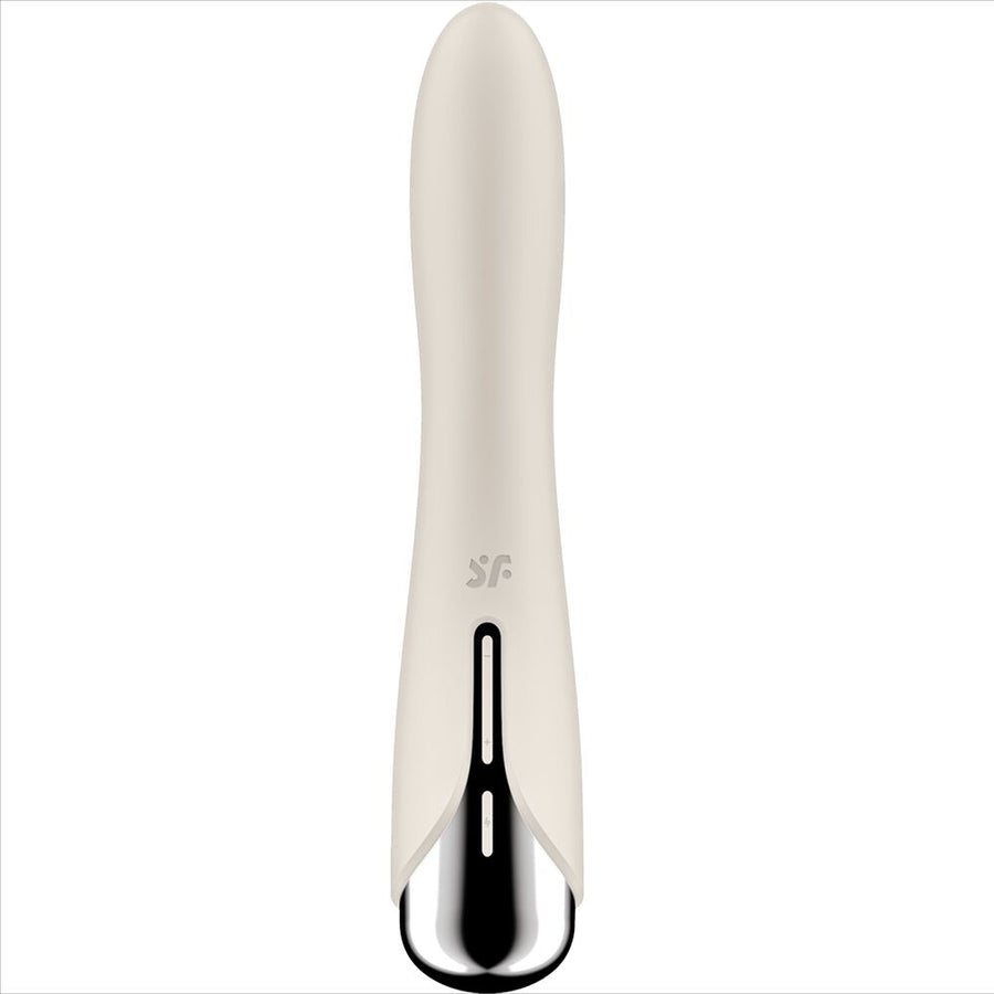 SATISFYER - VIBRATEUR ROTATEUR SPINNING VIBE 1 G-SPOT BEIGE SATISFYER VIBRATOR
