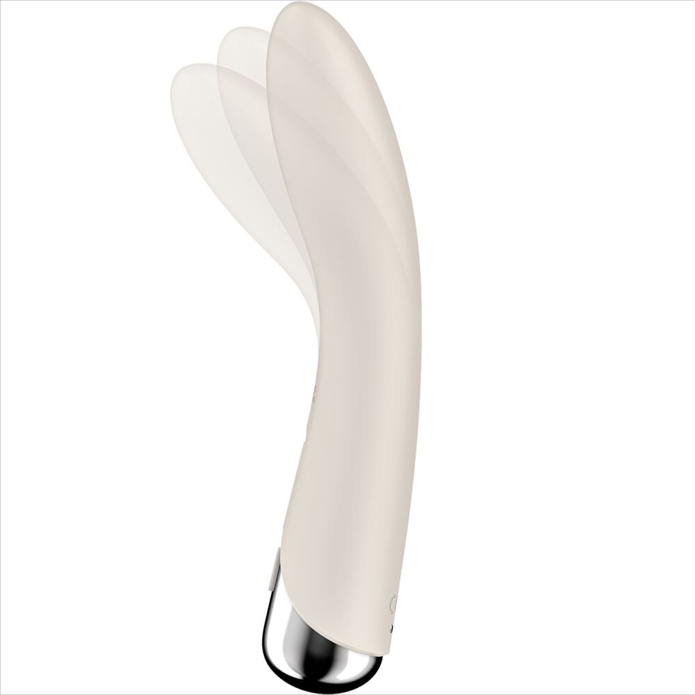 SATISFYER - VIBRATEUR ROTATEUR SPINNING VIBE 1 G-SPOT BEIGE SATISFYER VIBRATOR