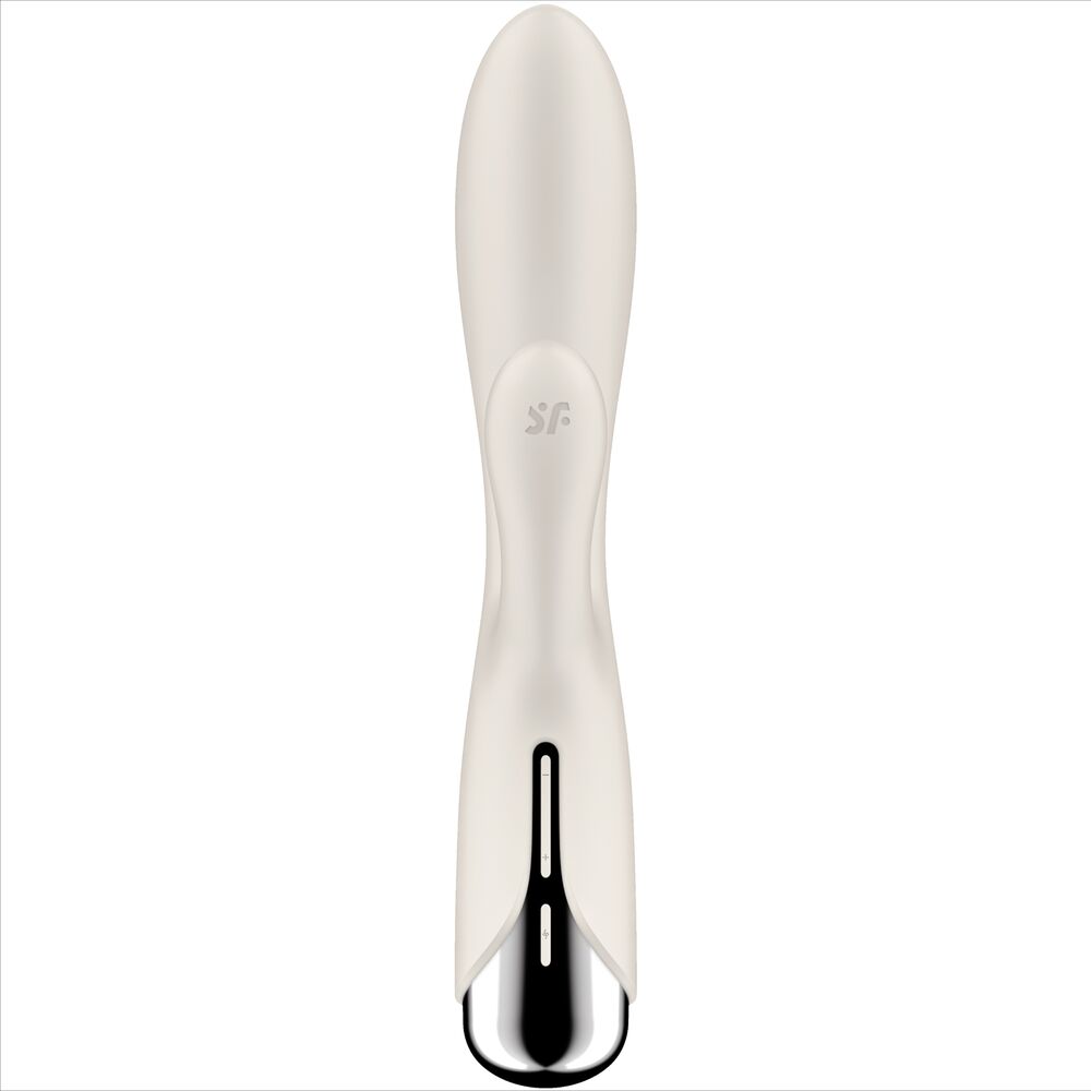 SATISFYER - SPINNING RABBIT 1 CLITORIS ET STIMULATION DU POINT G BEIGE SATISFYER VIBRATOR