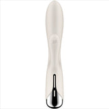 SATISFYER - SPINNING RABBIT 1 CLITORIS ET STIMULATION DU POINT G BEIGE SATISFYER VIBRATOR