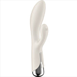 SATISFYER - SPINNING RABBIT 1 CLITORIS ET STIMULATION DU POINT G BEIGE SATISFYER VIBRATOR