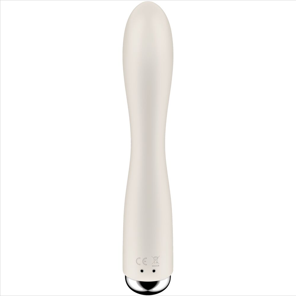 SATISFYER - SPINNING RABBIT 1 CLITORIS ET STIMULATION DU POINT G BEIGE SATISFYER VIBRATOR