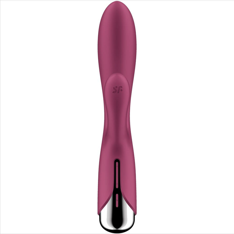 SATISFYER - SPINNING RABBIT 1 CLITORIS ET STIMULATION DU POINT G ROUGE SATISFYER VIBRATOR