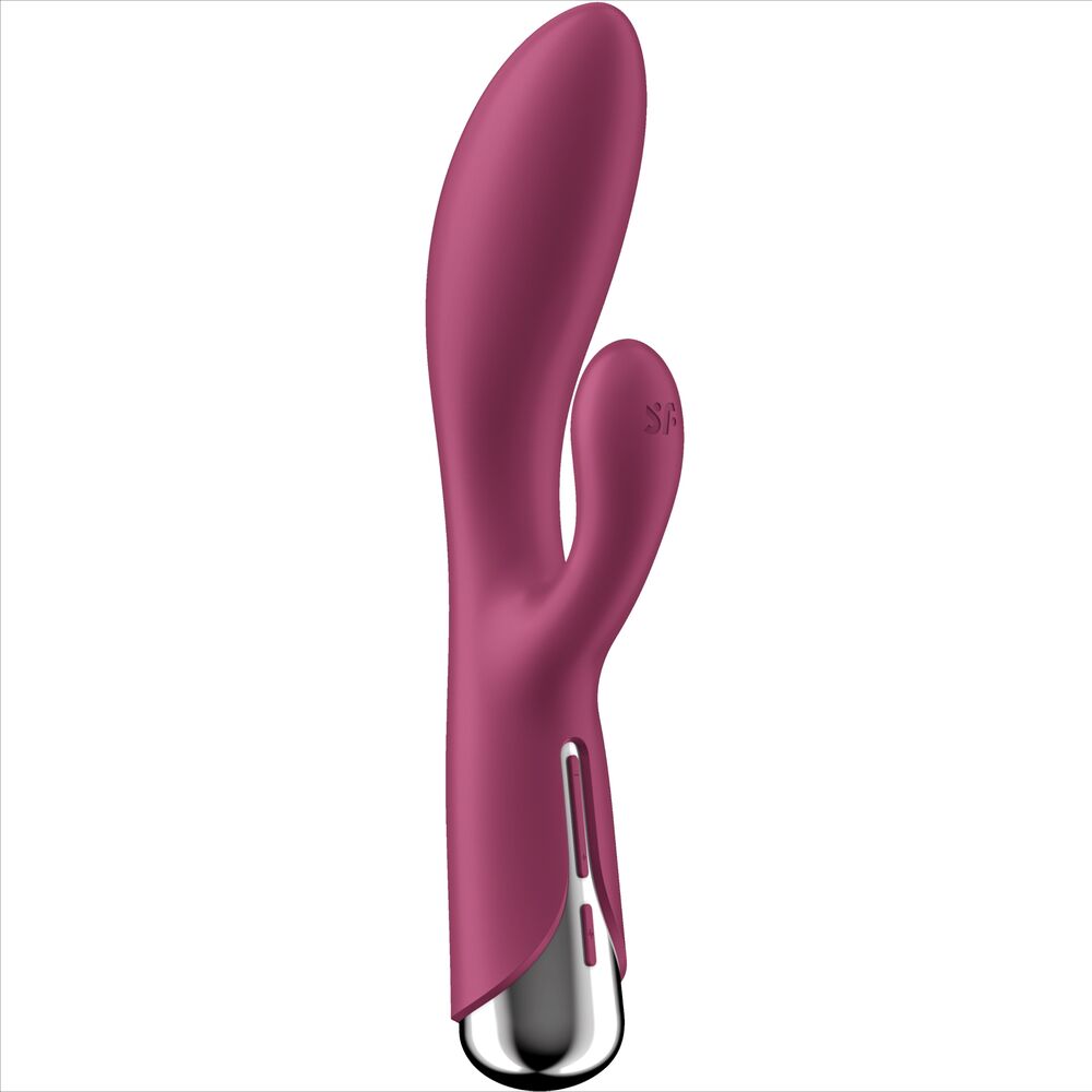 SATISFYER - SPINNING RABBIT 1 CLITORIS ET STIMULATION DU POINT G ROUGE SATISFYER VIBRATOR