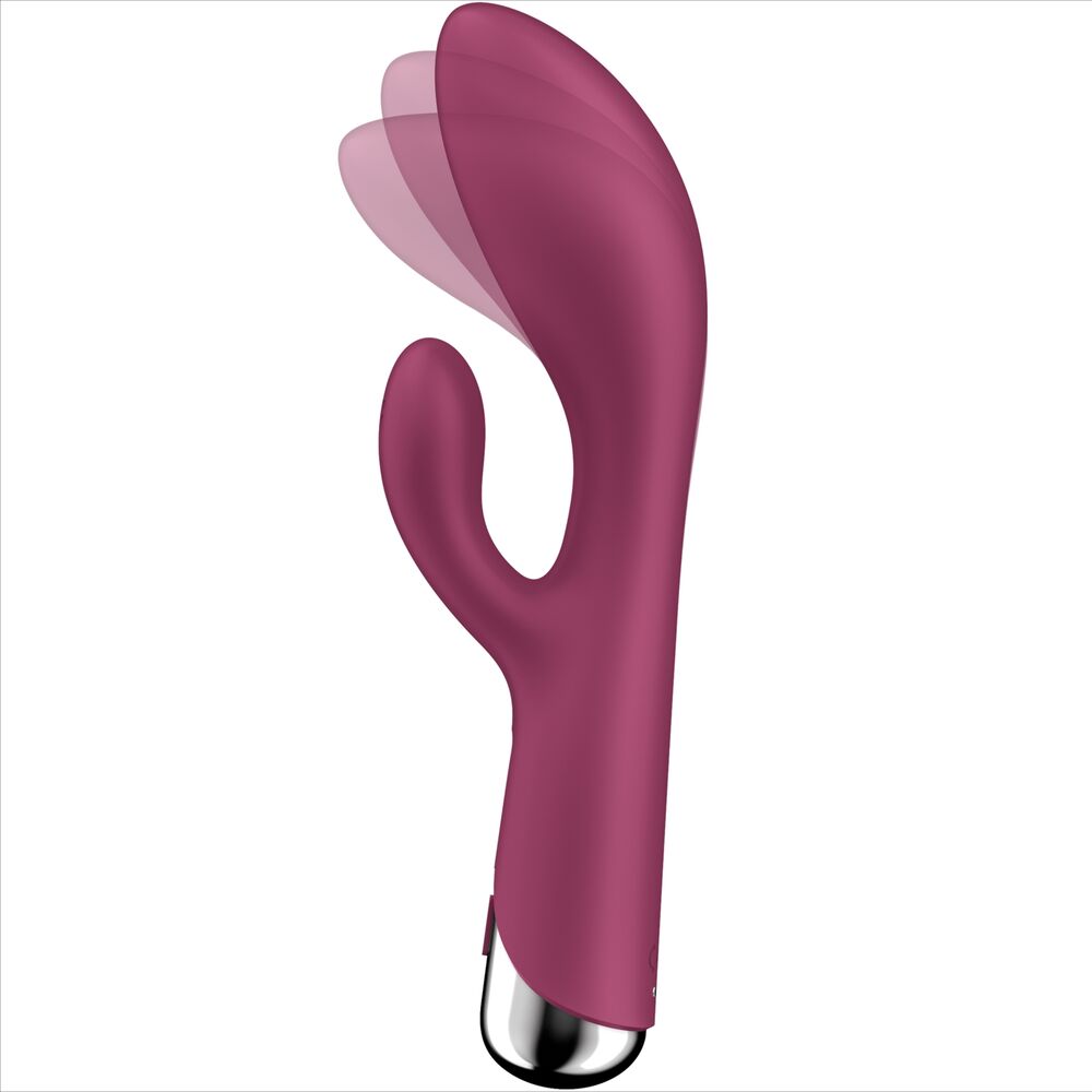 SATISFYER - SPINNING RABBIT 1 CLITORIS ET STIMULATION DU POINT G ROUGE SATISFYER VIBRATOR