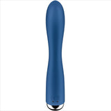 SATISFYER - SPINNING RABBIT 1 CLITORIS ET STIMULATION DU POINT G BLEU SATISFYER VIBRATOR