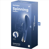 SATISFYER - SPINNING RABBIT 1 CLITORIS ET STIMULATION DU POINT G BLEU SATISFYER VIBRATOR