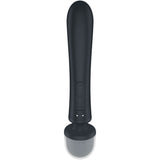 SATISFYER - MASSEUR VIBRATEUR LAPIN TRIPLE LOVER GRIS SATISFYER VIBRATOR