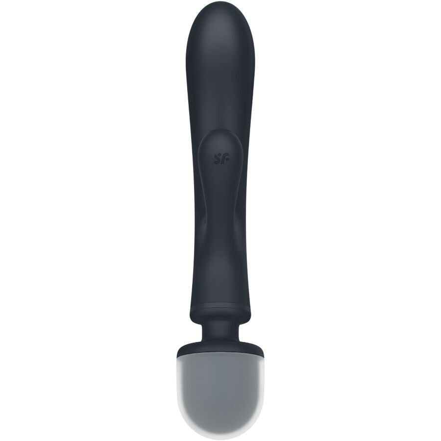 SATISFYER - MASSEUR VIBRATEUR LAPIN TRIPLE LOVER GRIS SATISFYER VIBRATOR
