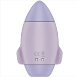 SATISFYER - MISSION CONTROL PETIT VIBRATEUR  DOUBLE IMPULSION LILAS SATISFYER VIBRATOR