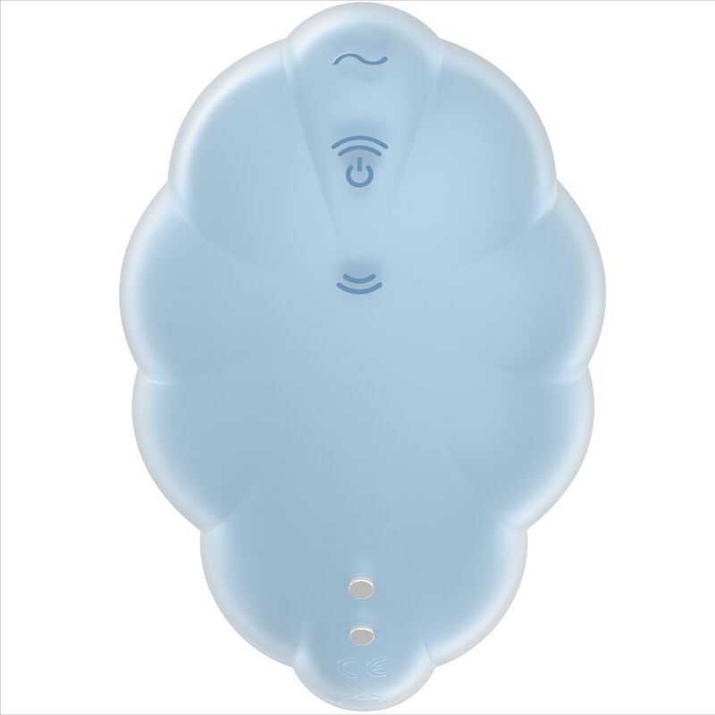 SATISFYER - VIBRATEUR CLOUD DANCER BLEU AIR PULSE SATISFYER AIR PULSE