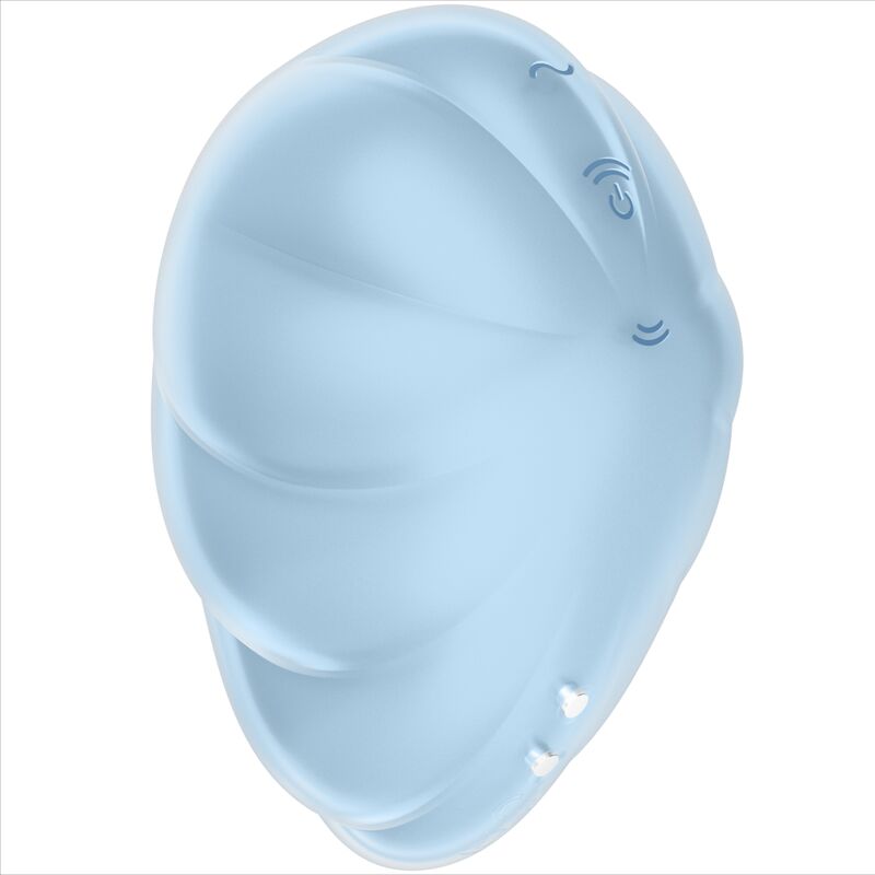 SATISFYER - VIBRATEUR CLOUD DANCER BLEU AIR PULSE SATISFYER AIR PULSE